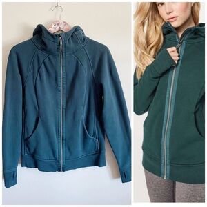 lululemon athletica Deep Teal Full-Zip Hoodie